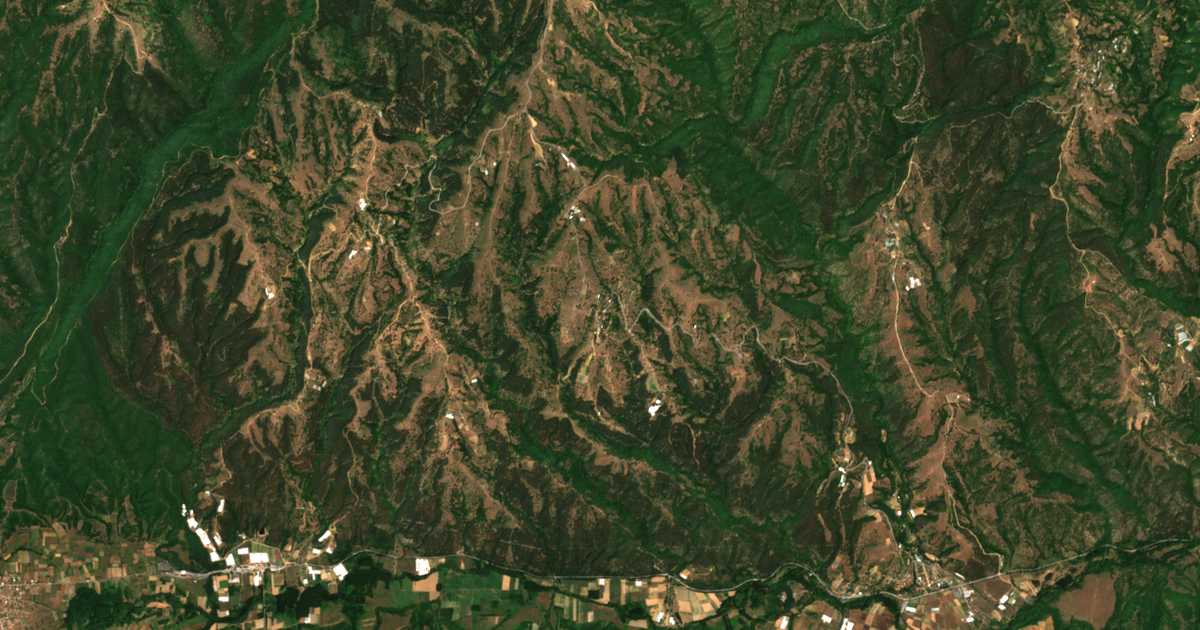 Satellite map of Borovichene