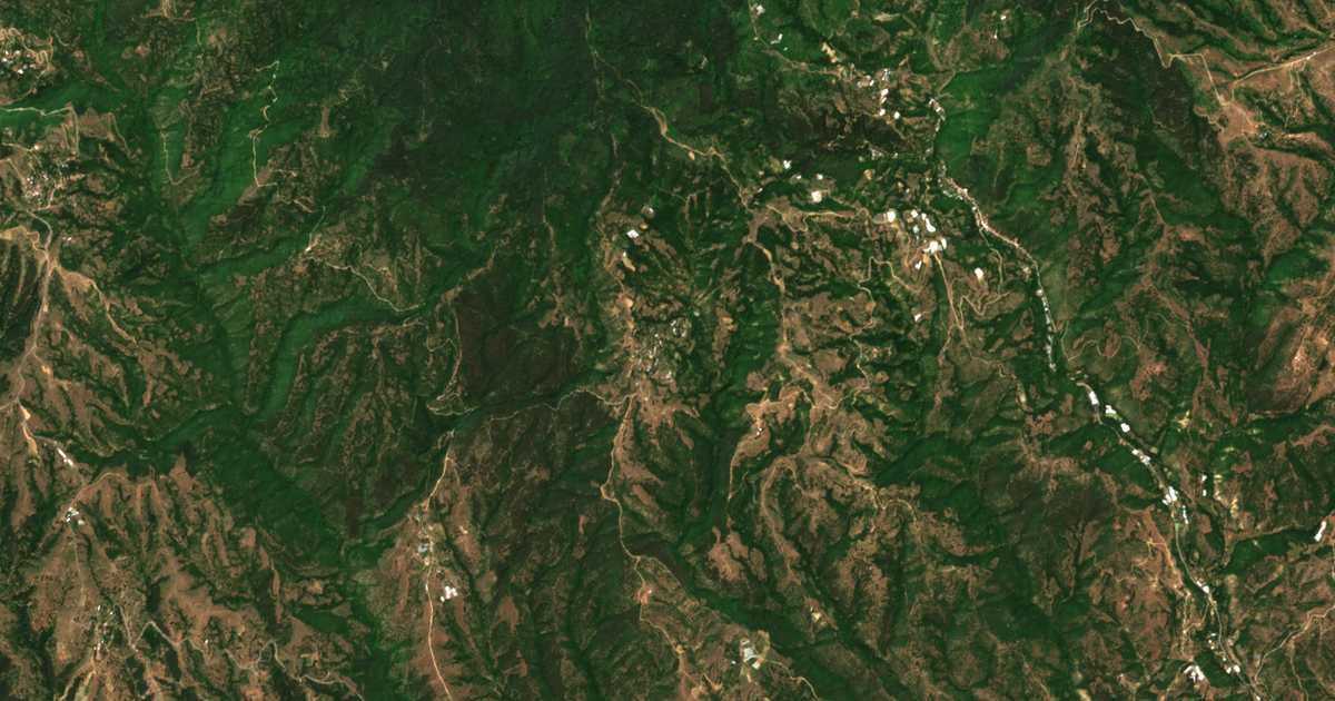 Satellite map of Vishlene
