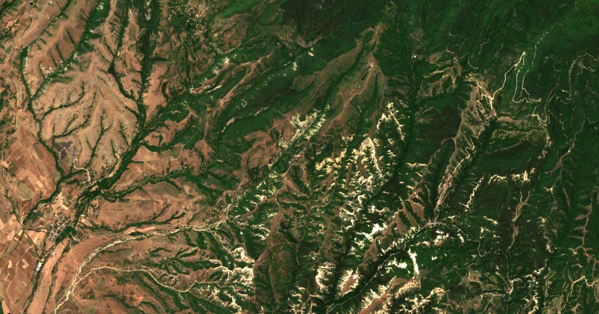 Satellite map of Gorna Sushitsa