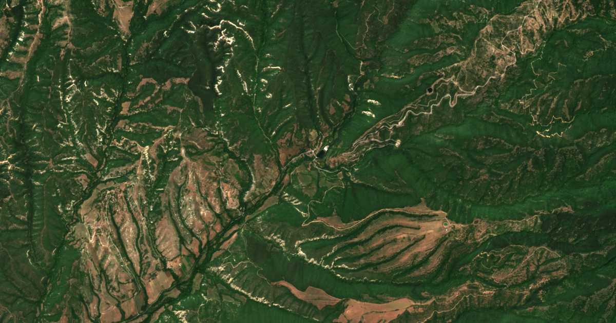Satellite map of Gorno Spanchevo