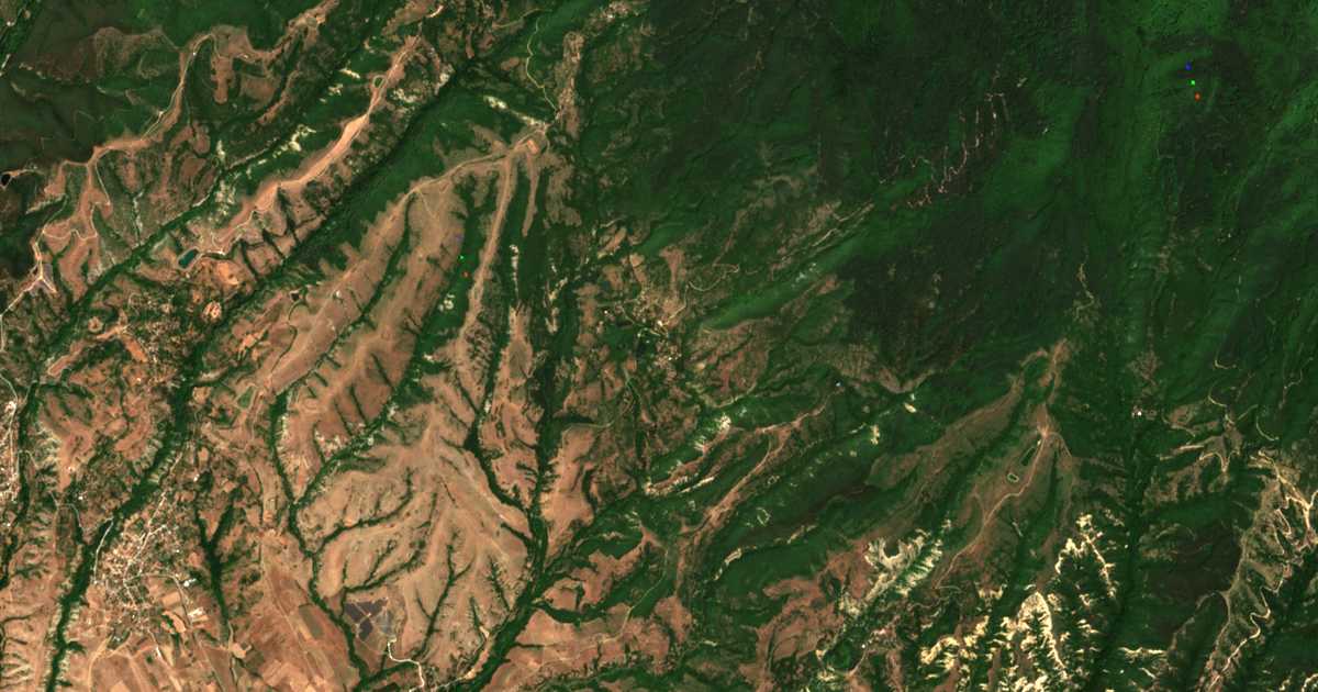 Satellite map of Lyubovka