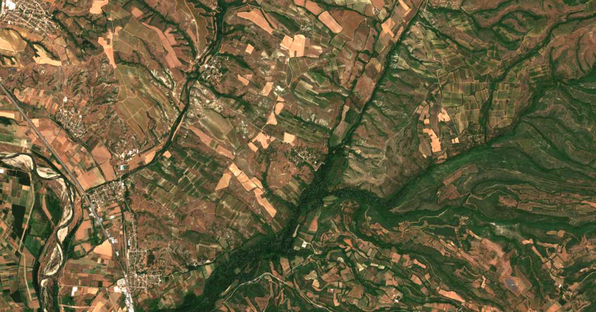 Satellite map of Novo Hodzhovo