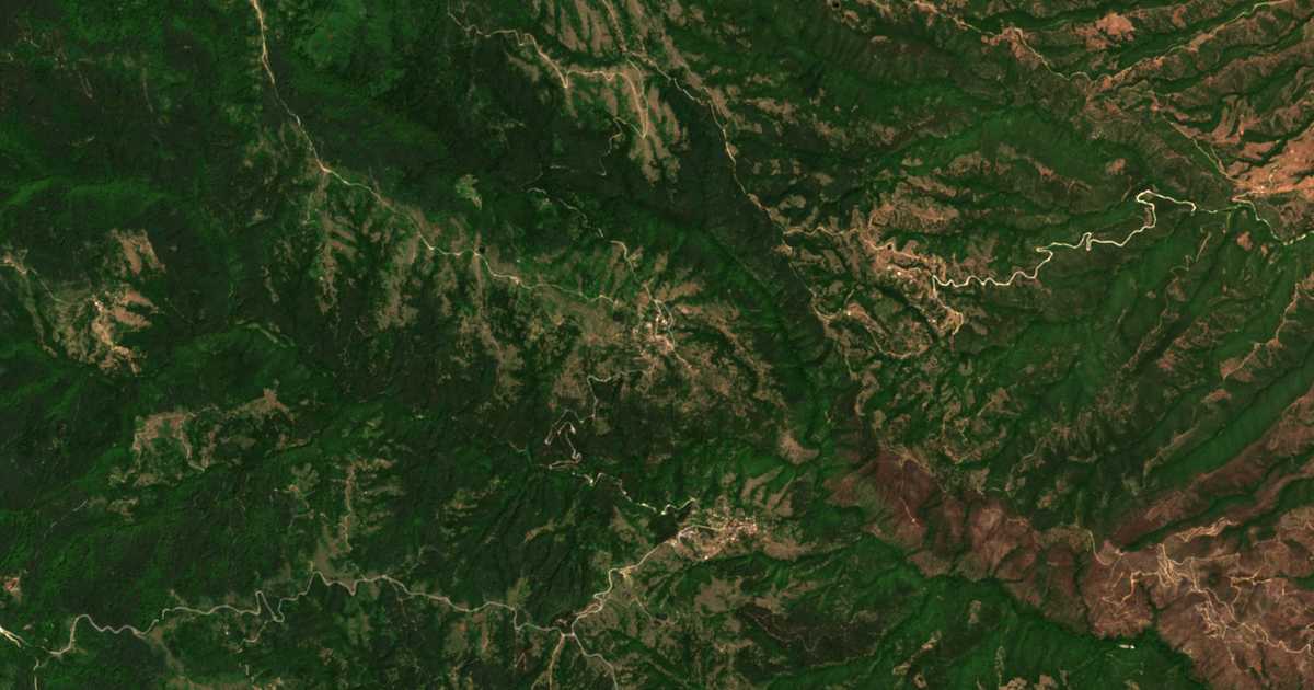 Satellite map of Goreme
