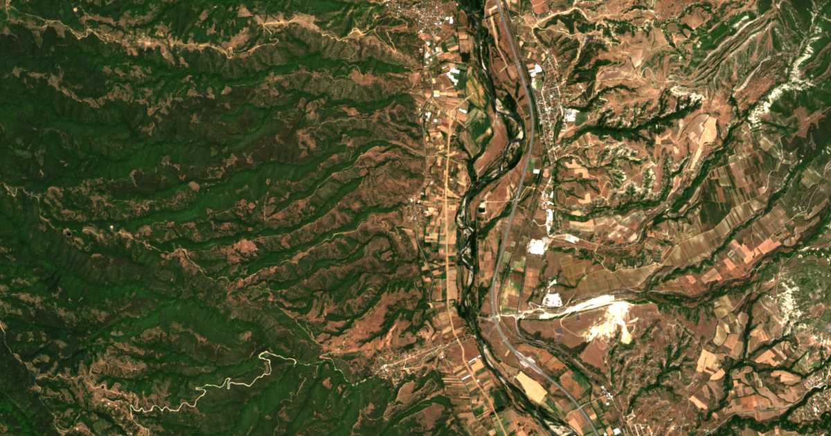 Satellite map of Gorna Krushitsa