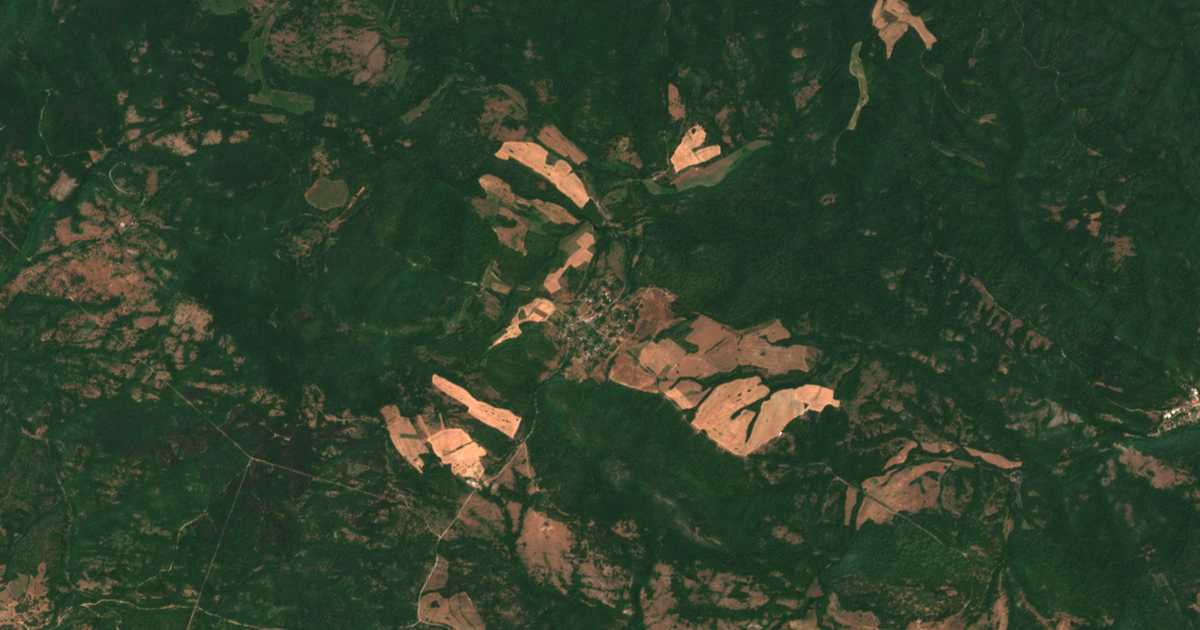 Satellite map of Bliznak