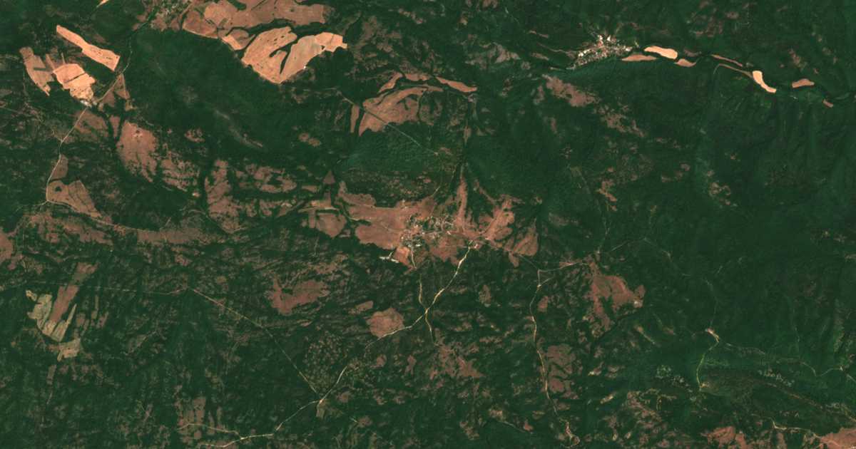 Satellite map of Evrenozovo