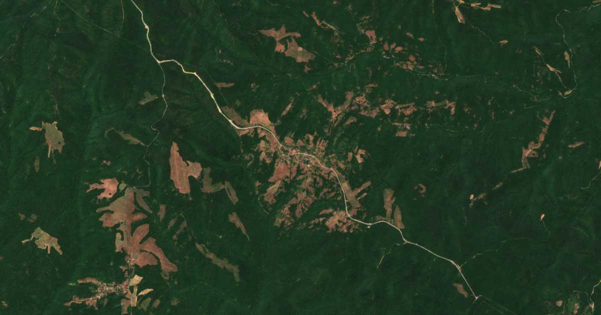 Satellite map of Vizitsa