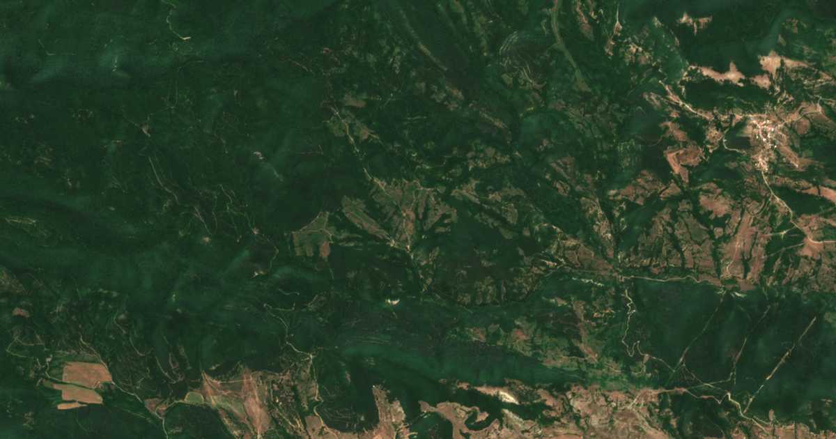 Satellite map of Zvezda