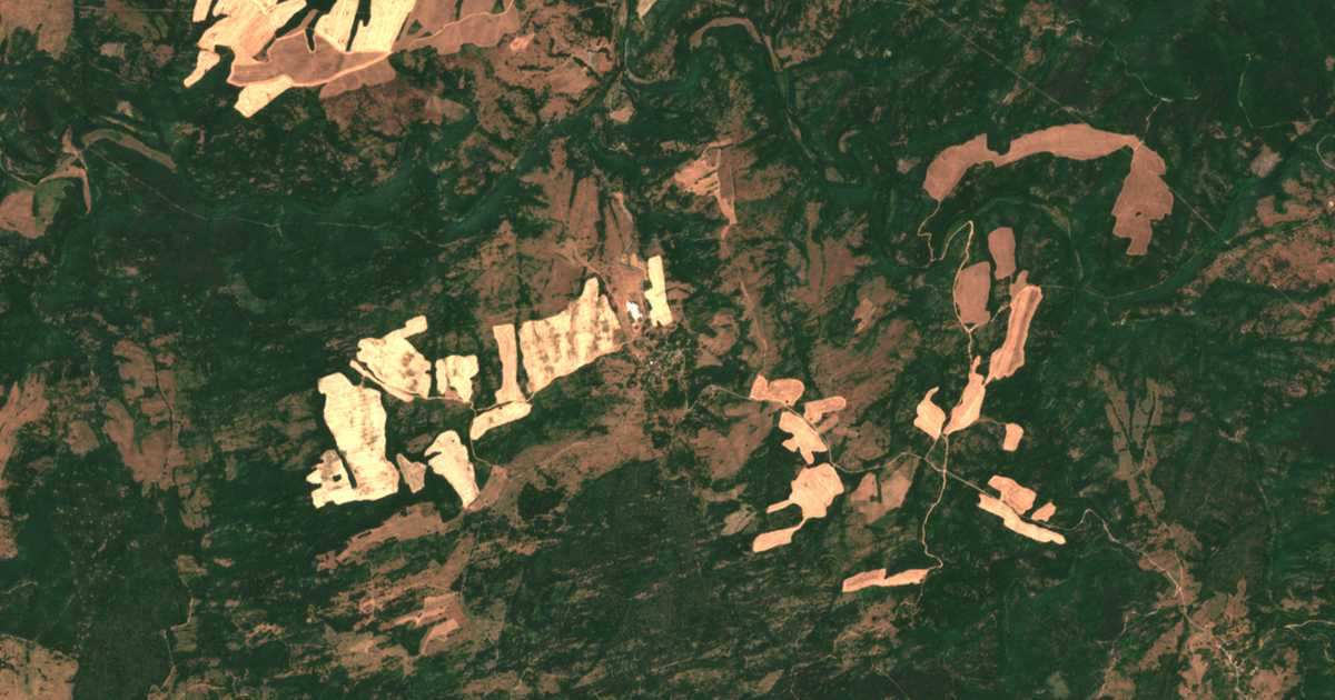 Satellite map of Kirovo