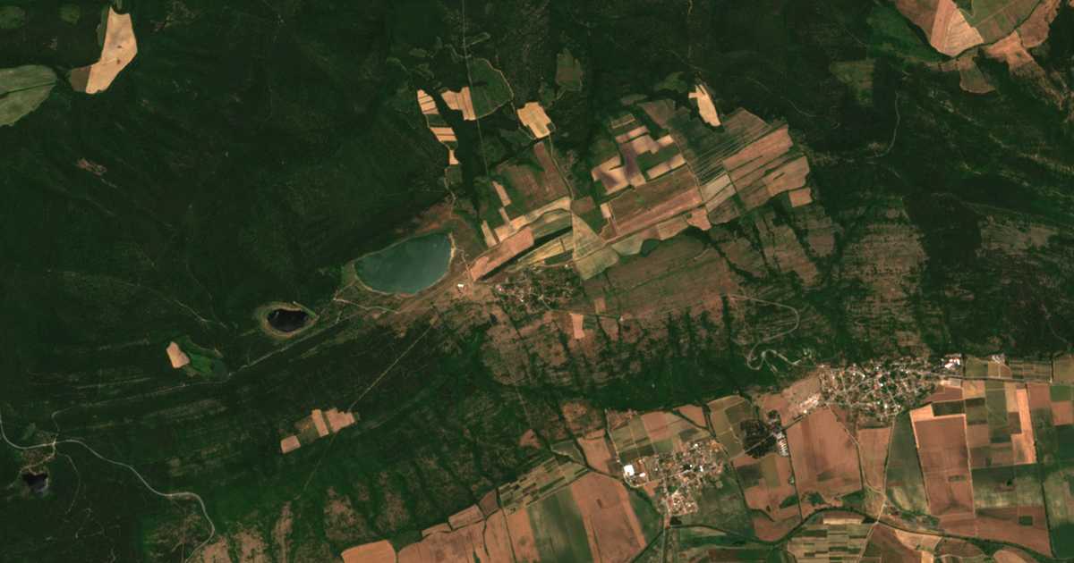 Satellite map of Skala