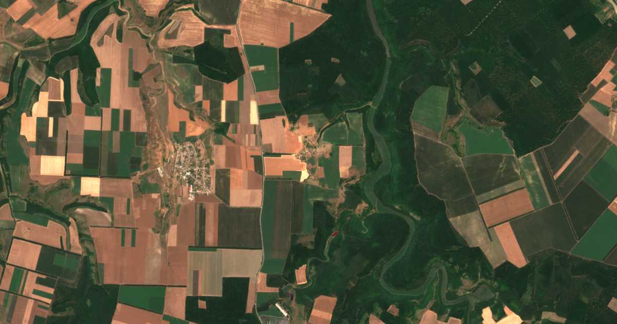 Satellite map of Dryanovets