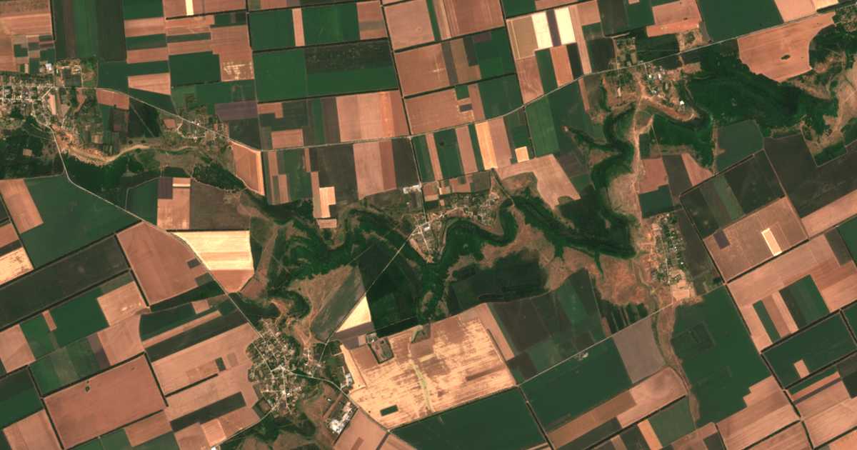Satellite map of Kalina
