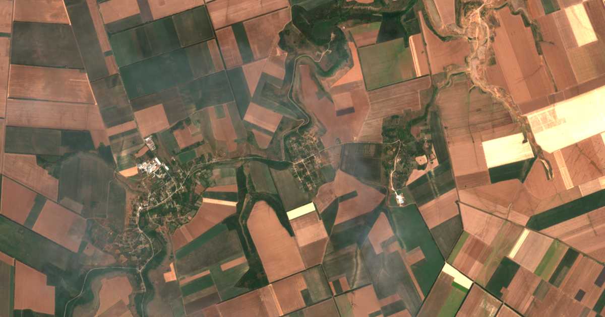 Satellite map of Rosen