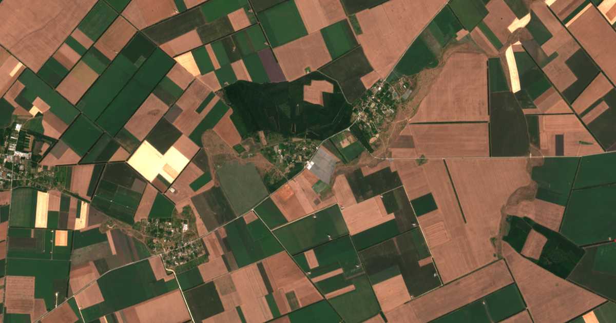 Satellite map of Poruchik Chunchevo
