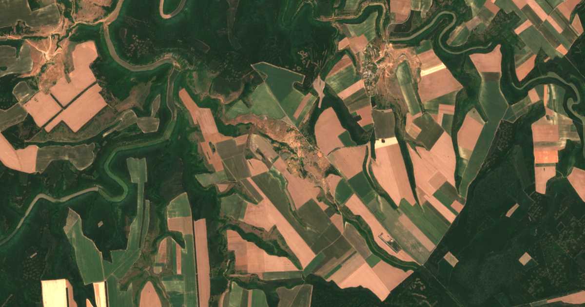 Satellite map of Ognyanovo