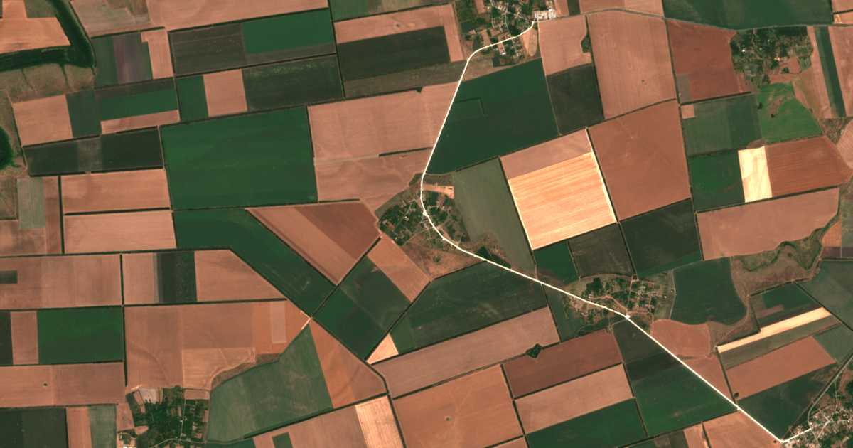 Satellite map of Chernomortsi