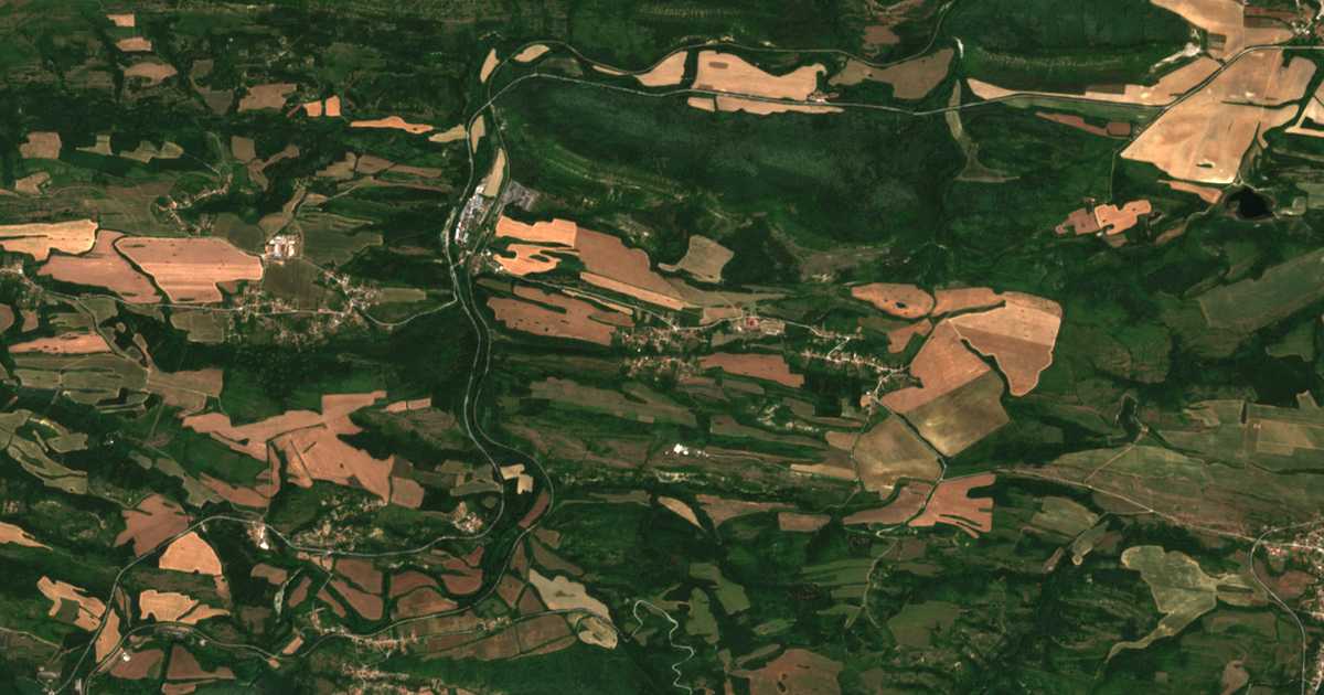 Satellite map of Kosarka