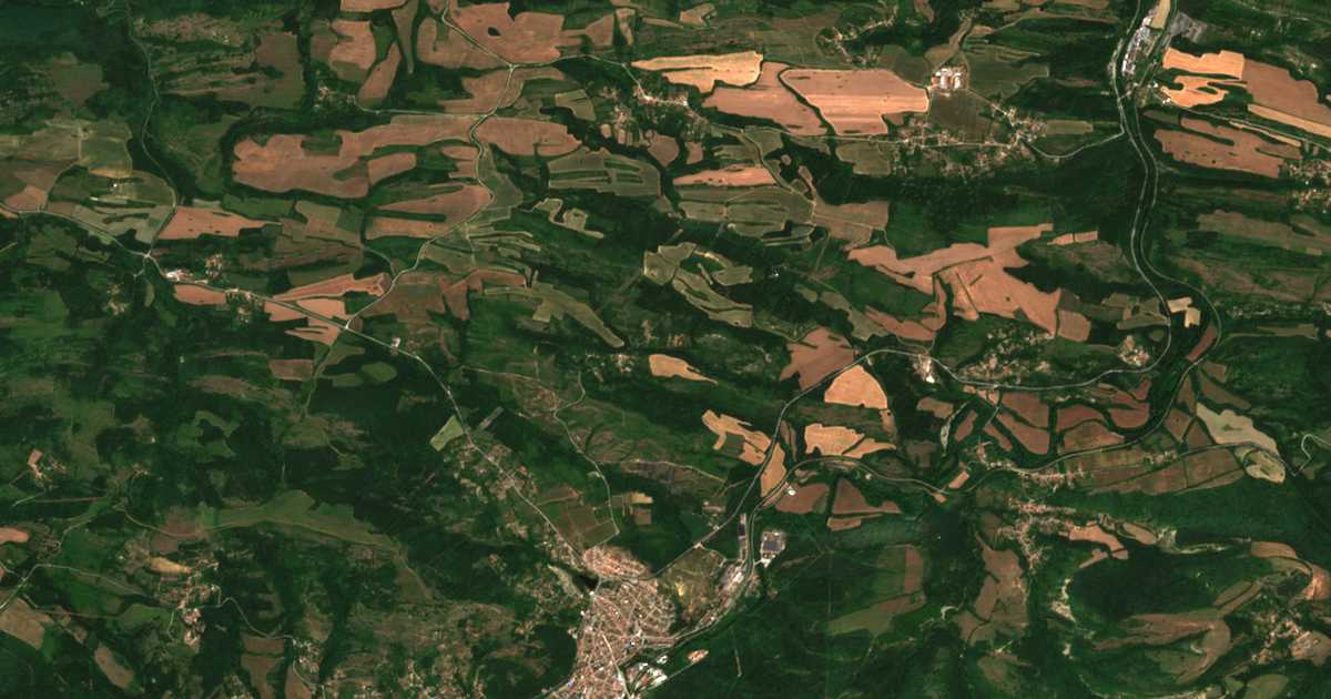Satellite map of Krancha