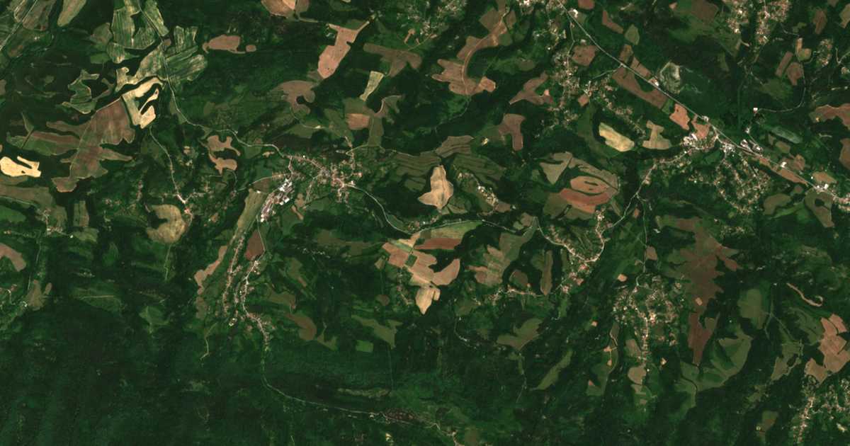Satellite map of Smilovtsi