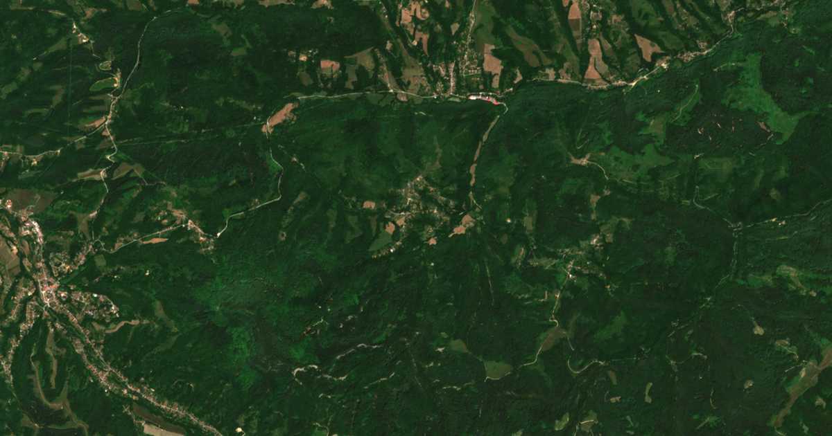 Satellite map of Tabashka