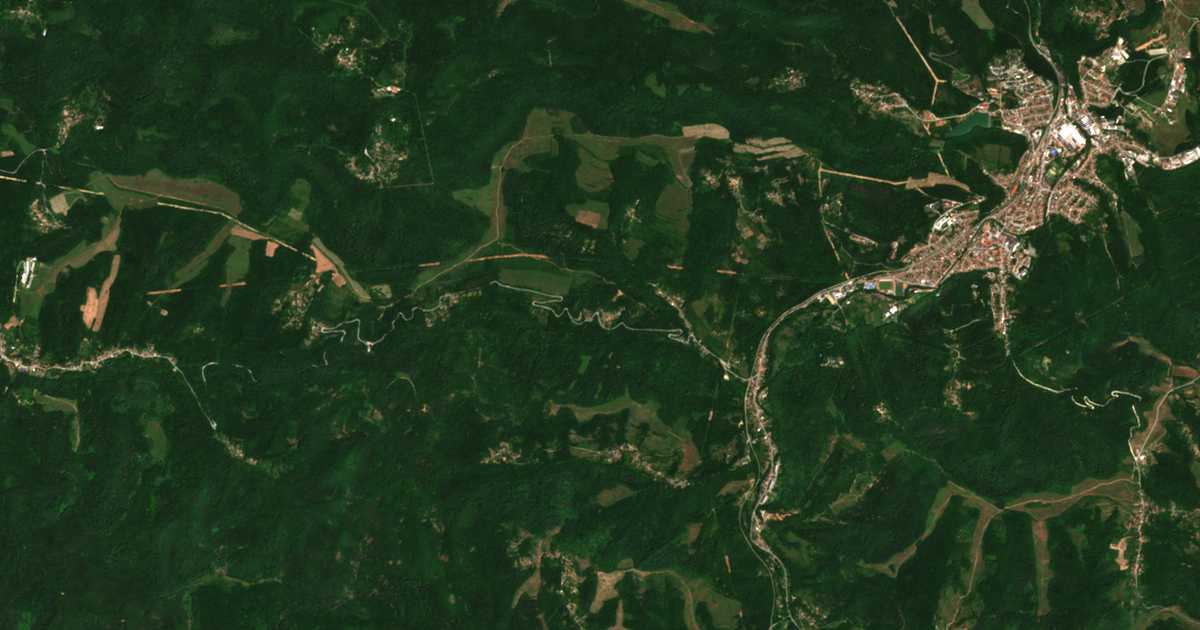 Satellite map of Donchovtsi
