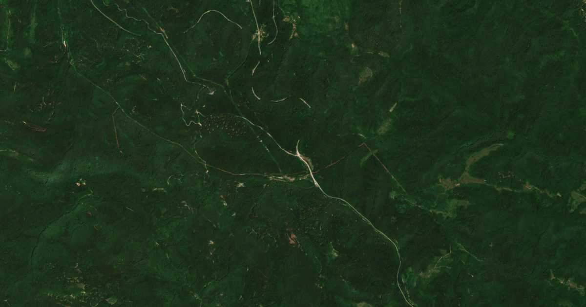 Satellite map of Krastets