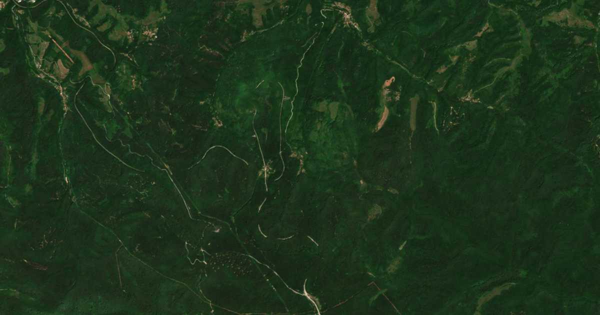 Satellite map of Mrazetsi