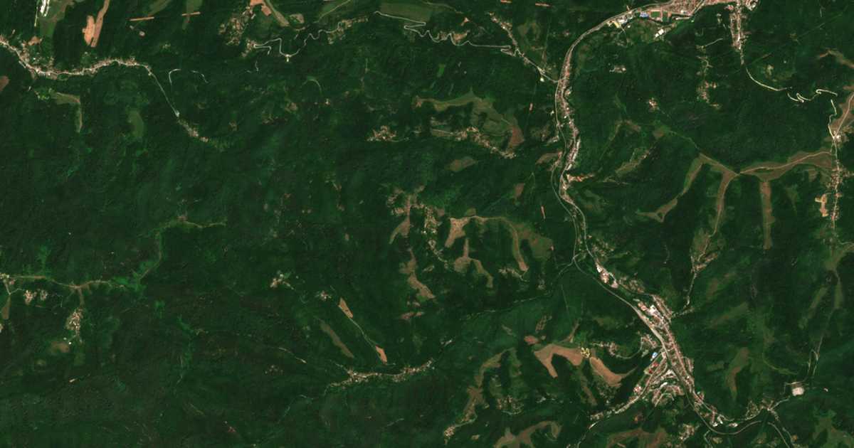 Satellite map of Radino