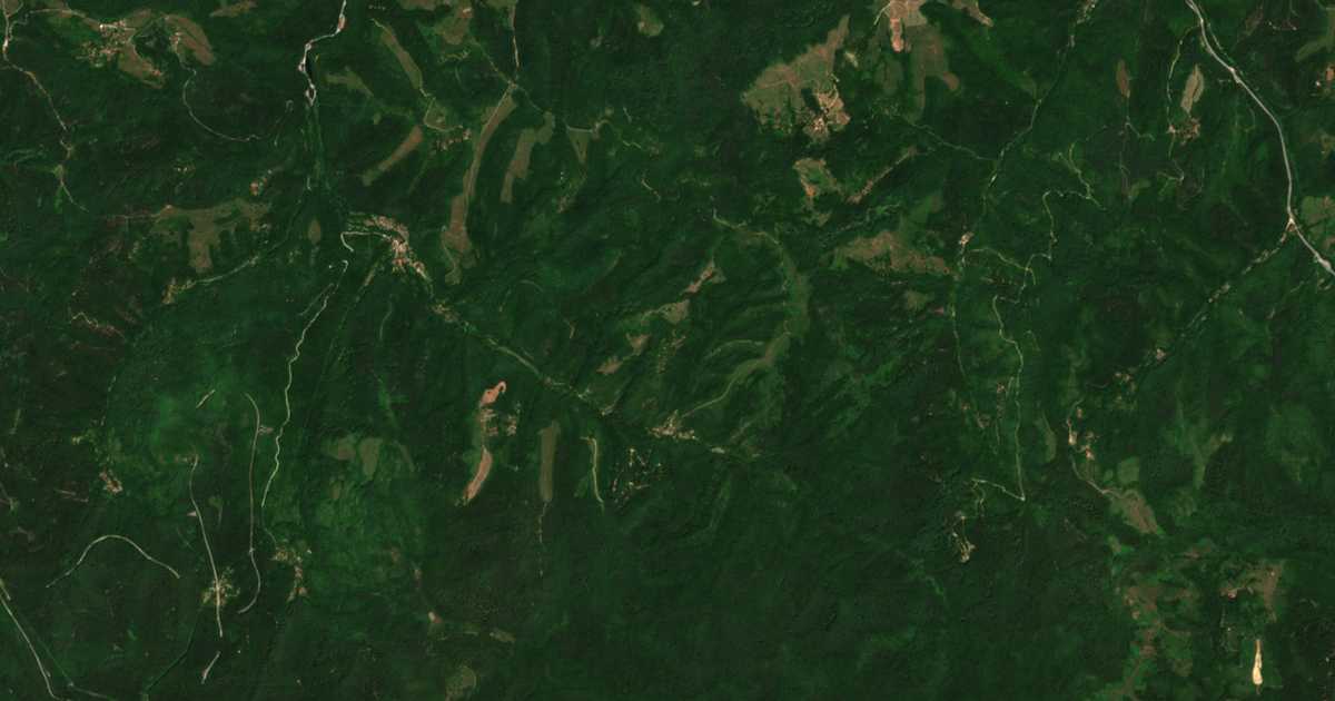Satellite map of Vlasatili