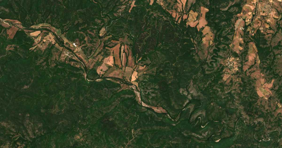 Satellite map of Beli Dol