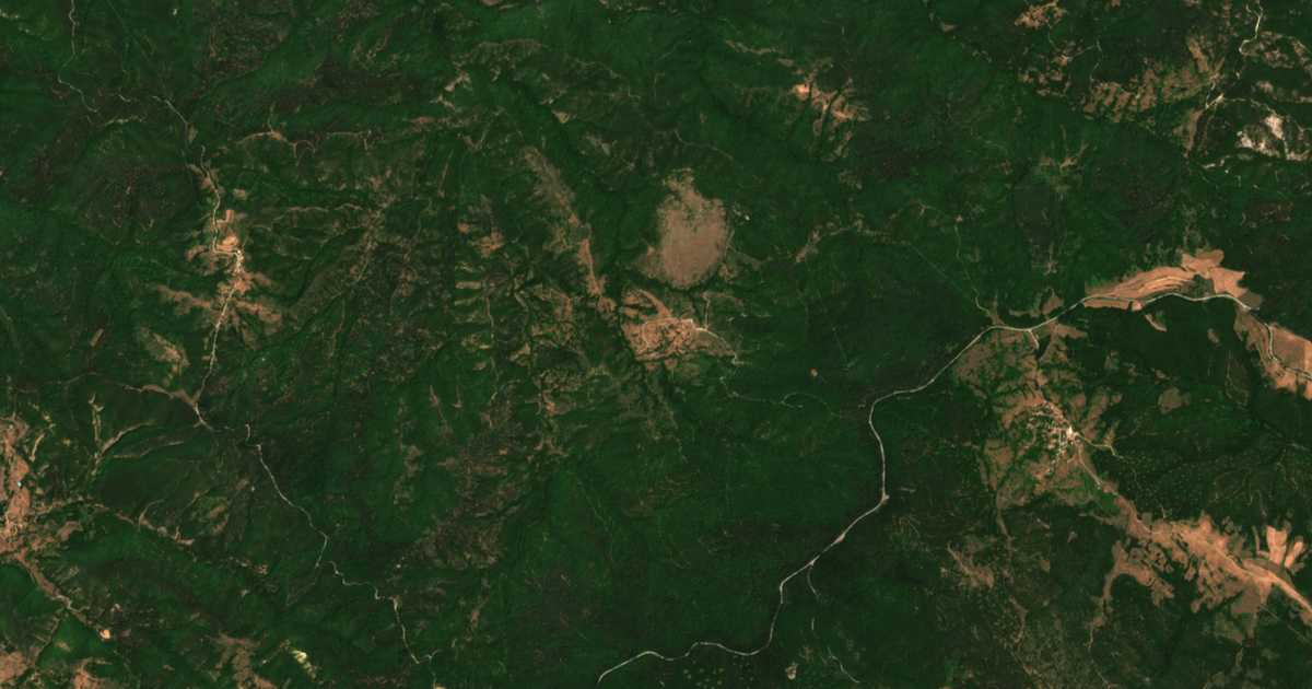 Satellite map of Bubino