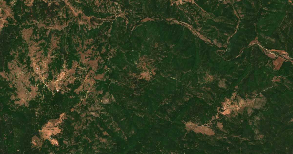 Satellite map of Gorsko
