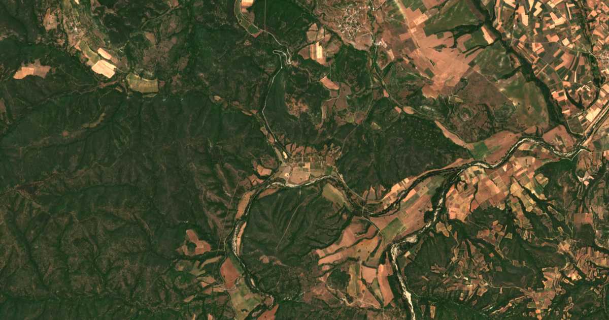 Satellite map of Odrintsi