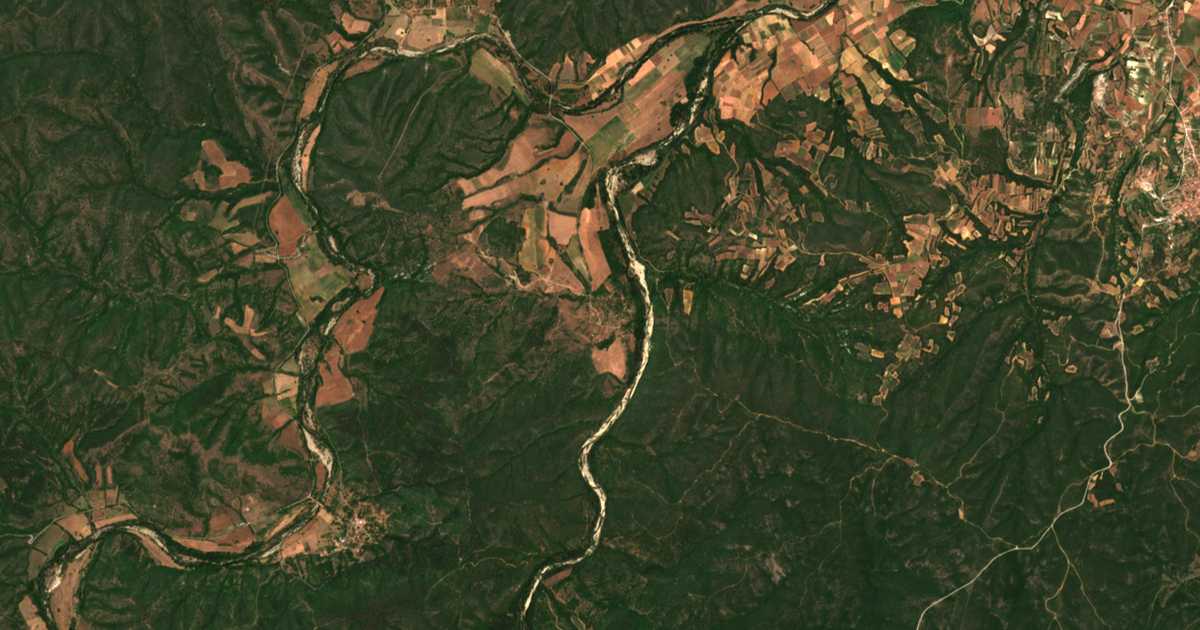 Satellite map of Siv Kladenets