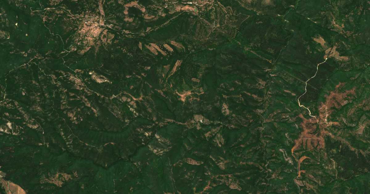 Satellite map of Brusevtsi