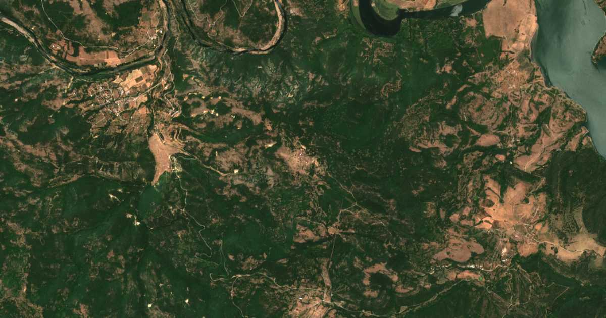 Satellite map of Gaberovo