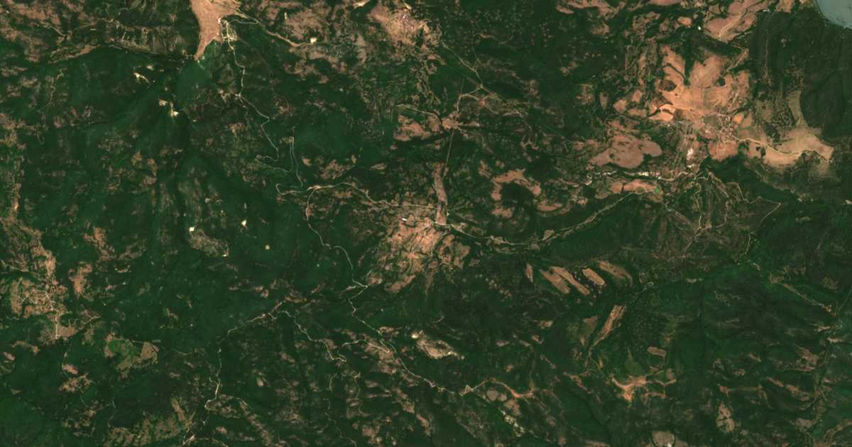 Satellite map of Malko Popovo