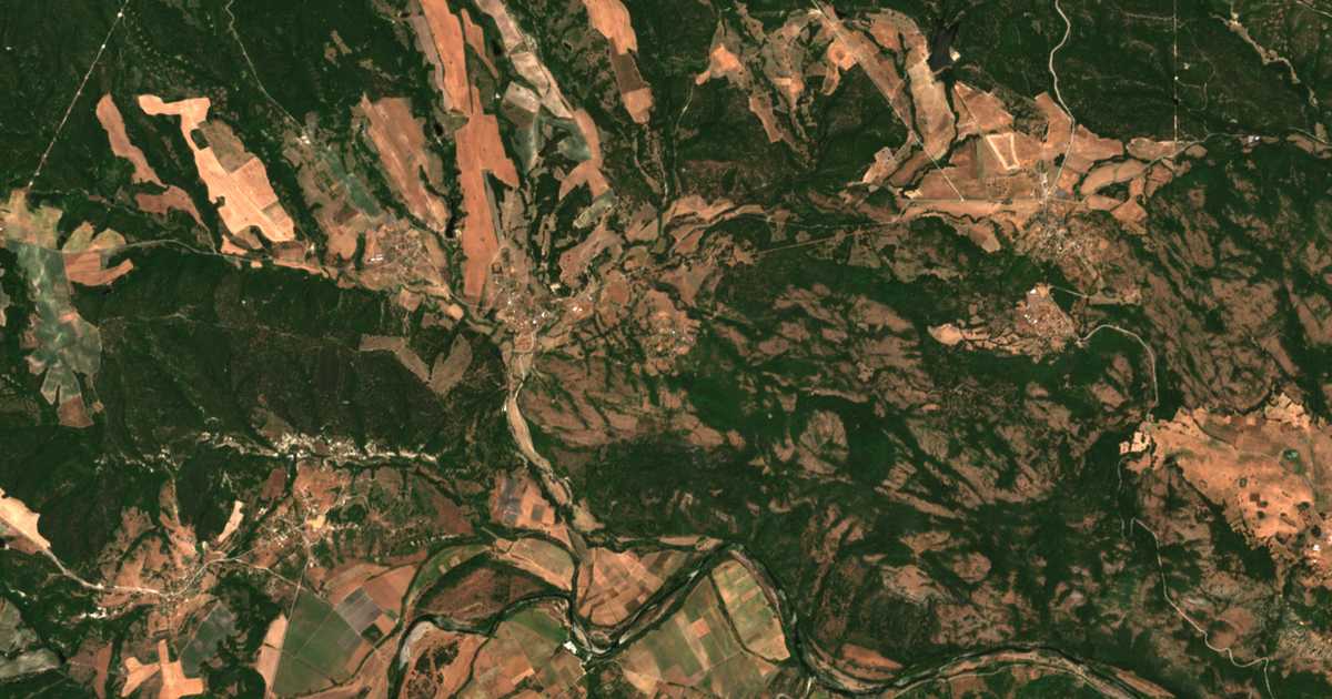 Satellite map of Rumelia