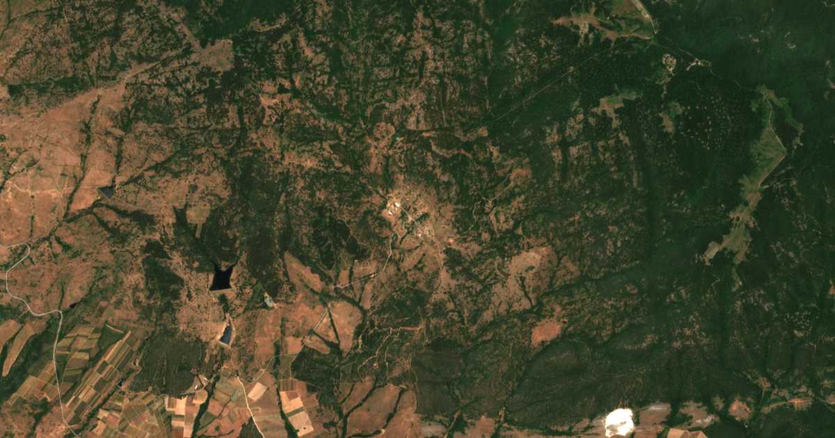 Satellite map of Kostur