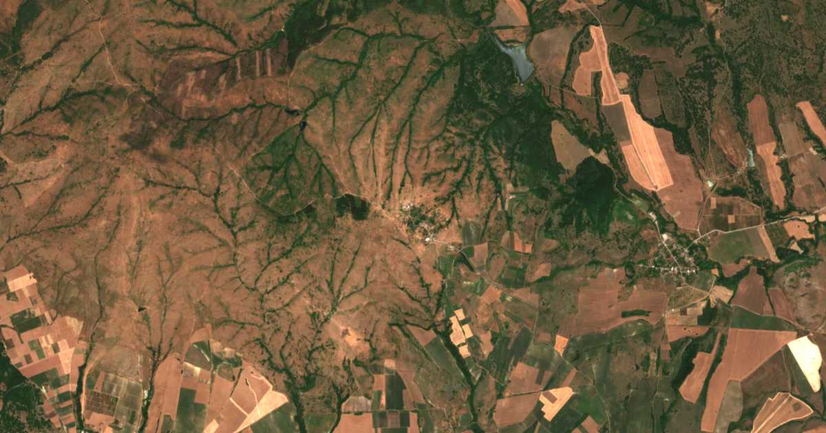 Satellite map of Mihalich