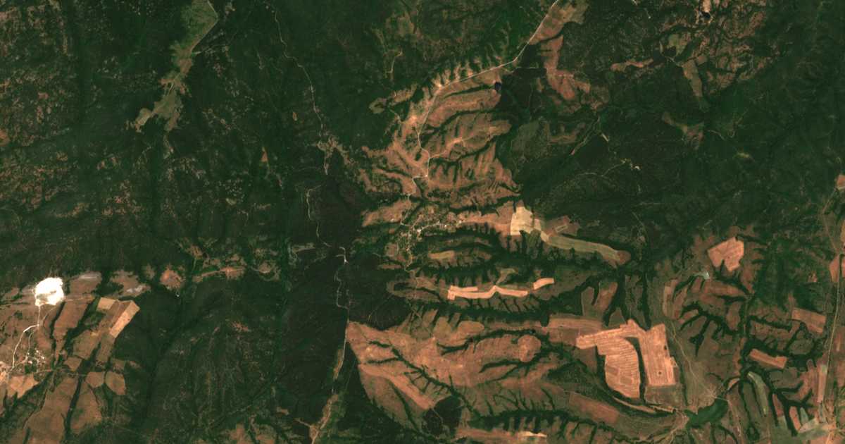 Satellite map of Planinovo