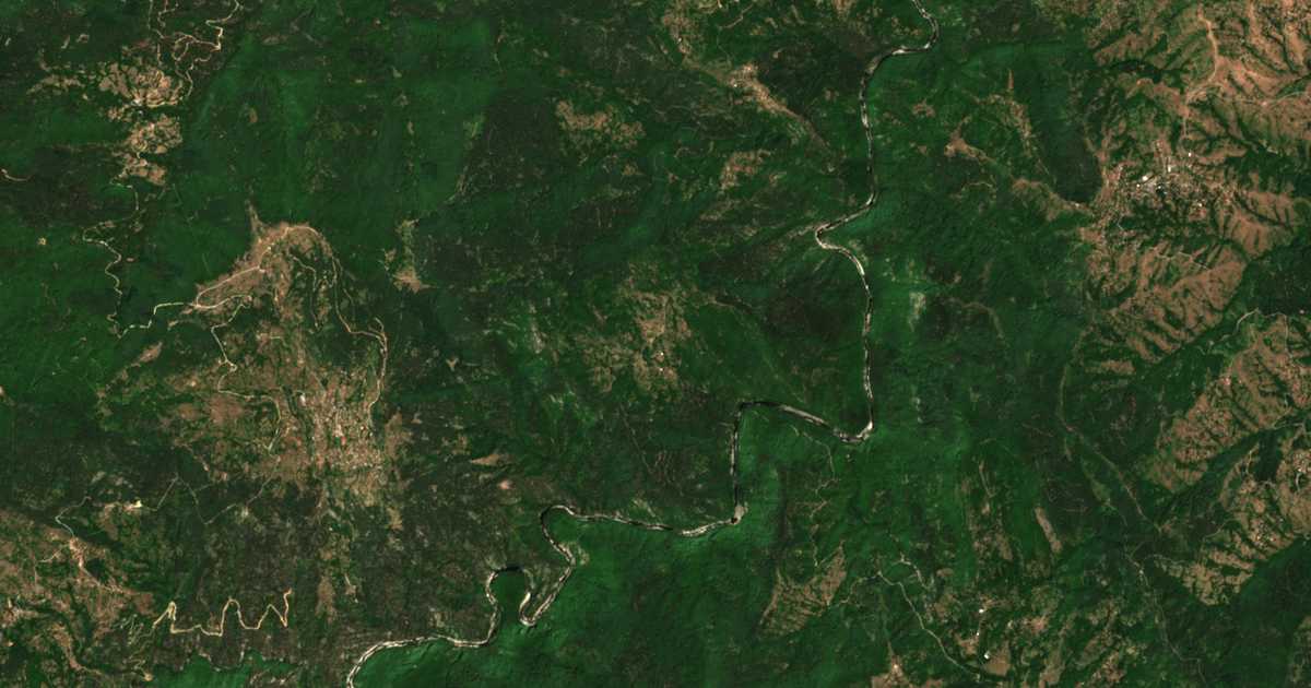 Satellite map of Latinka