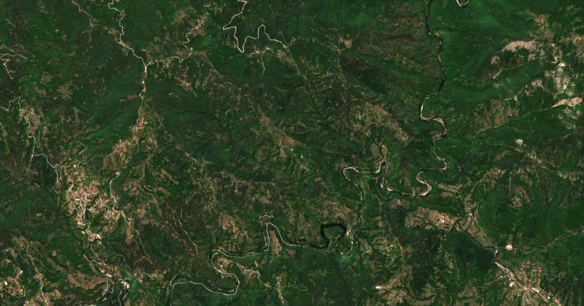 Satellite map of Musevo