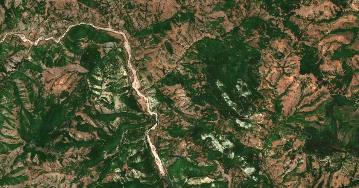 Satellite map of Borovsko