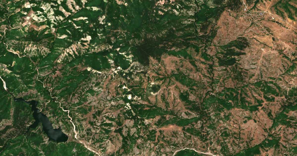 Satellite map of Zhenda