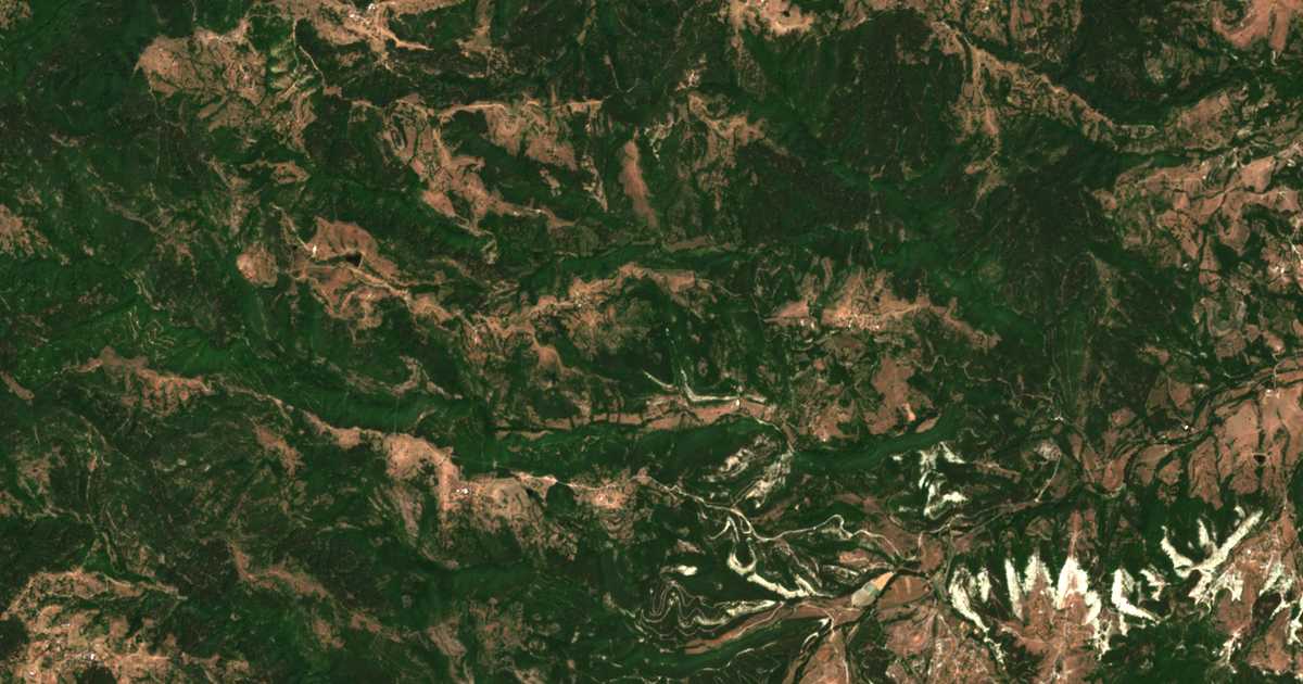 Satellite map of Kuptsite