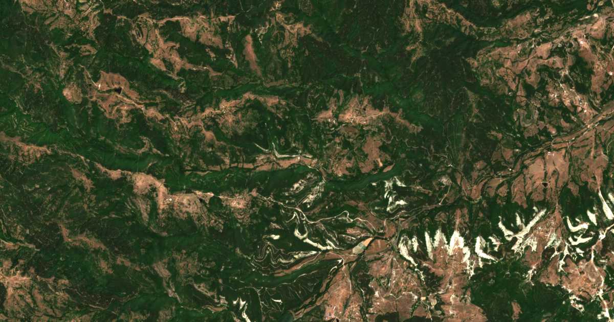 Satellite map of Potoche