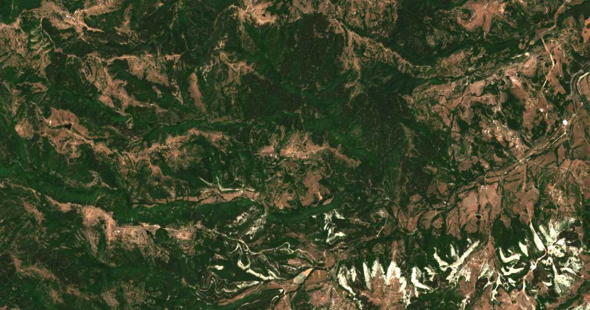 Satellite map of Rut