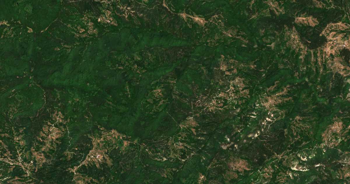 Satellite map of Rozhdensko