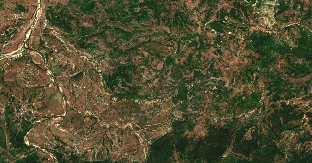 Satellite map of Sekirka